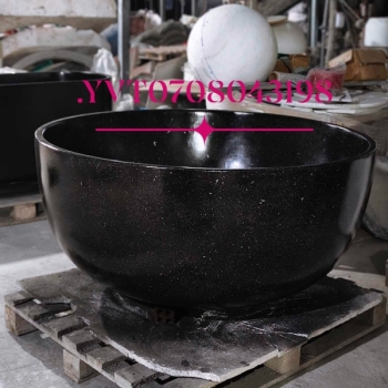 Bồn tắm đá mài Terrazzo dáng tròn độc đáo